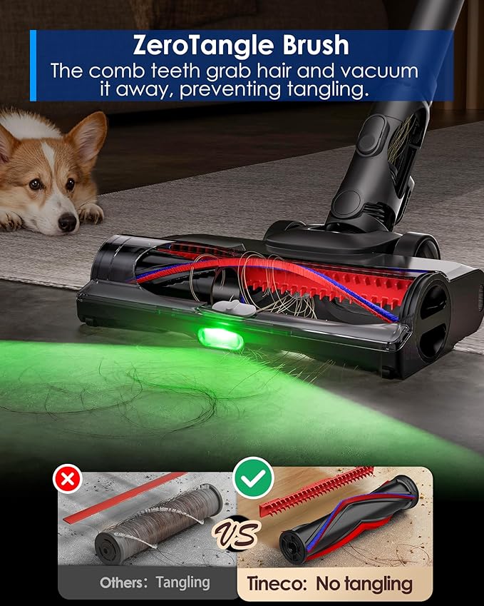 Tineco Pure ONE Station 5 Pro Cordless Smart Stick Vacuum, Automatic Dust - Image 5