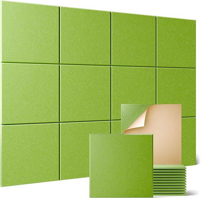 Sonicism 12 Pack Acoustic Wall Panels by Sonicism