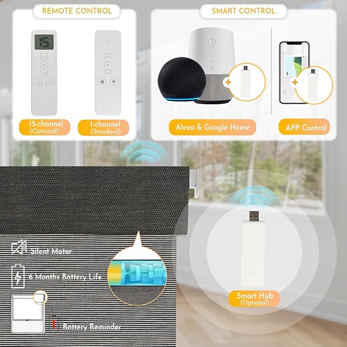 Persilux Smart Motorized Blinds - Image 3
