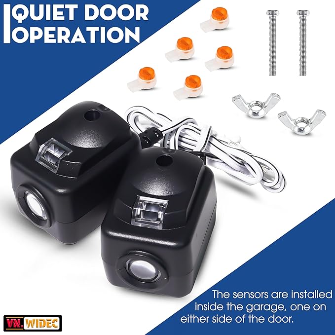 Upgraded 2X 820CB for Liftmaster Garage Door Sensor Replacement 41A5034 - Image 6