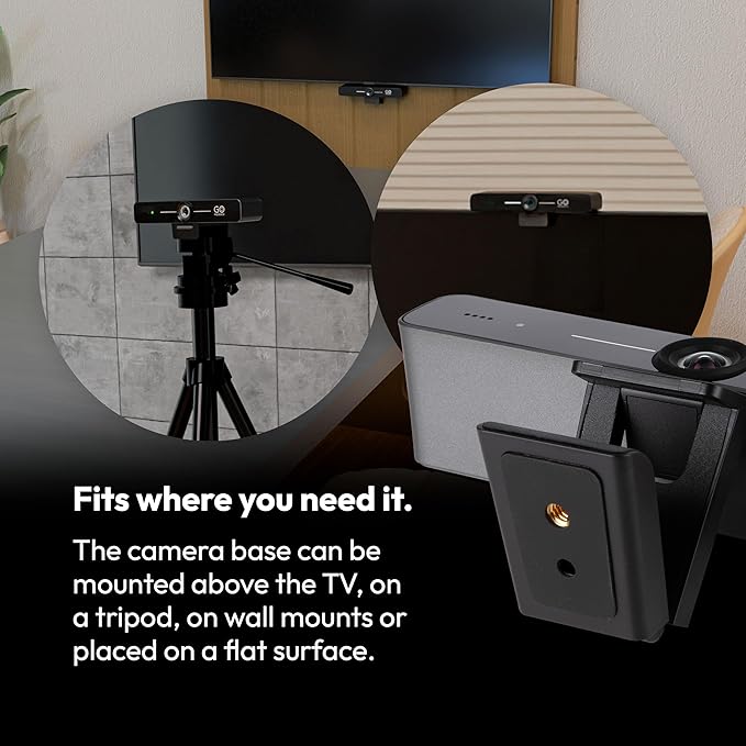 GoPresence Smart 4K Compact Video Conference Camera – Ultra HD 120° Wide Lens - Image 7