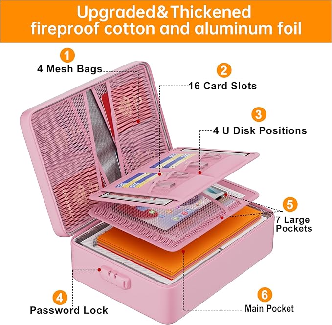 DocSafe 5200°F Document Organizer - Image 9