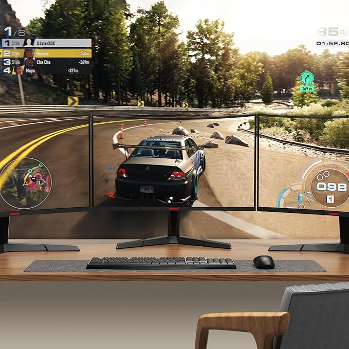 KOORUI 24 inch Curved Gaming Monitor 180Hz FHD 1080P Computer Monitor, 1ms - Image 10