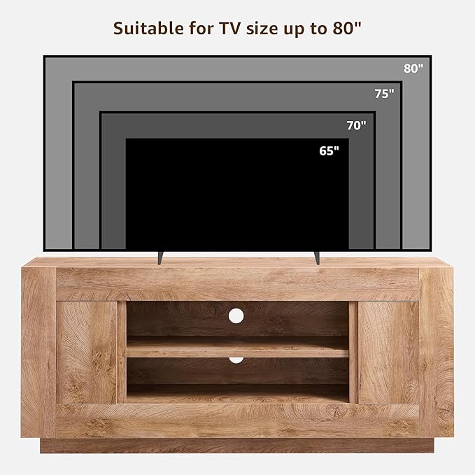 OKD Modern 70" TV Stand, Entertainment Center - Image 7