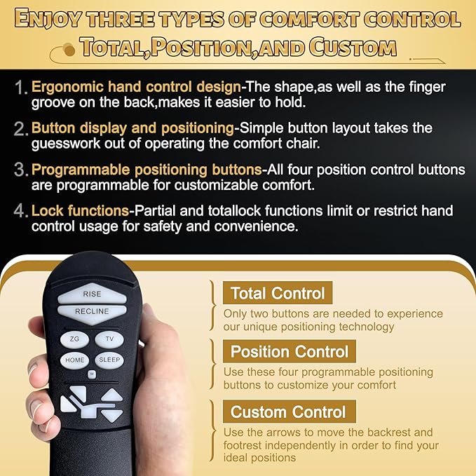 ZKAD-5 5 Pin Lift Chair Remote Only Fit - Image 7