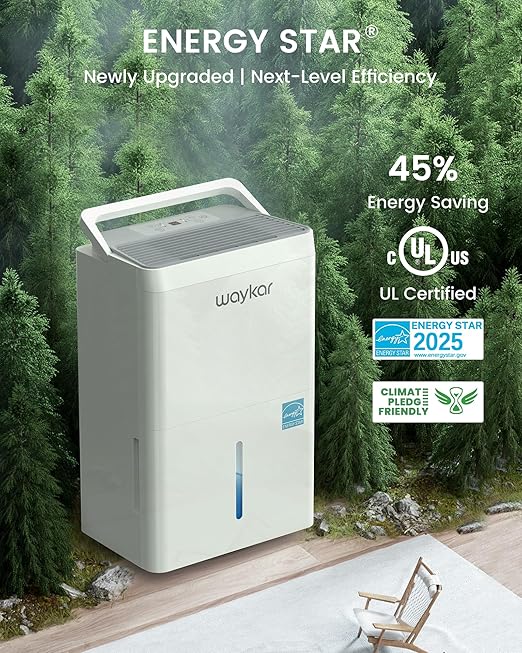 Waykar 150 Pint 2025 Energy Star Dehumidifier - Image 3