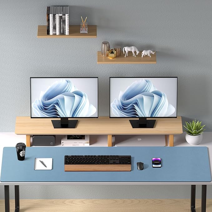 Aothia Leather Desk Pad Protector, Office Desk Mat, Large Mouse Pad, Non-Slip - Image 8