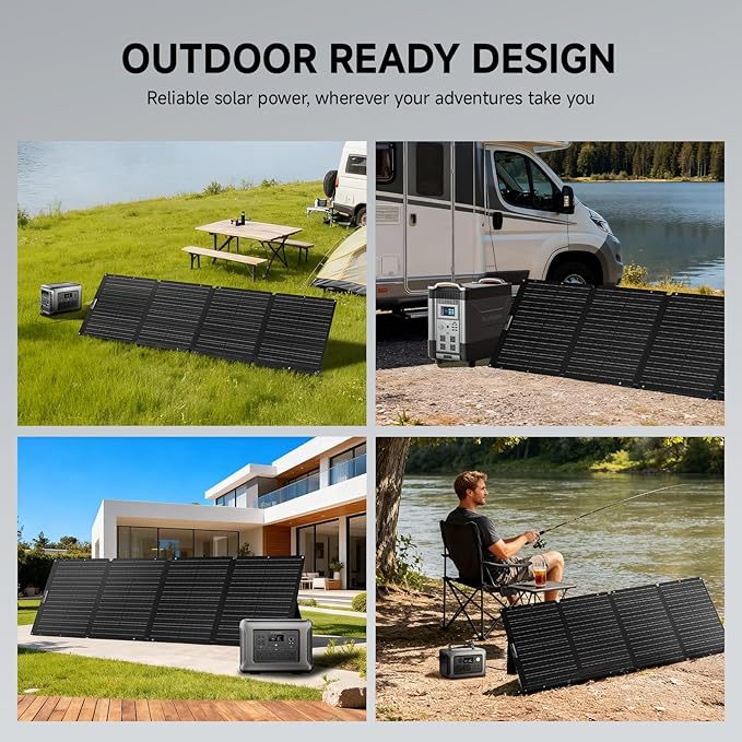 ALLPOWERS SOLAX SE200 200W Portable Folding Solar Panel, High-Efficiency - Image 7
