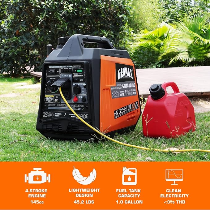 GENMAX Generator，EPA Compliant, Eco-Mode Feature, Ultra Lightweight - Image 3