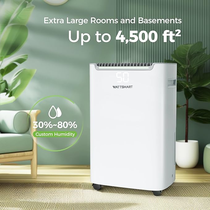 4, 500 Sq.Ft Dehumidifier for Basement - Image 2