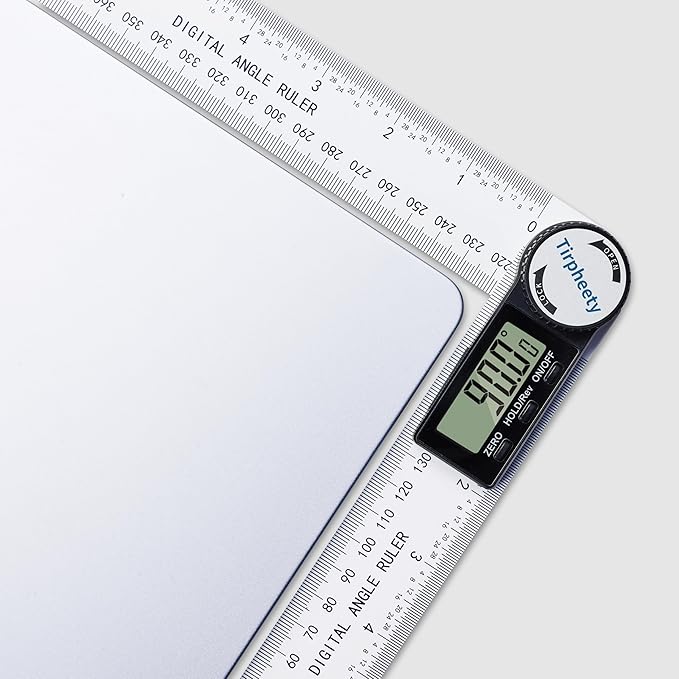 Tirpheety Digital Angle Finder Protractor, 3rd Generation Quick Display Angle - Image 6