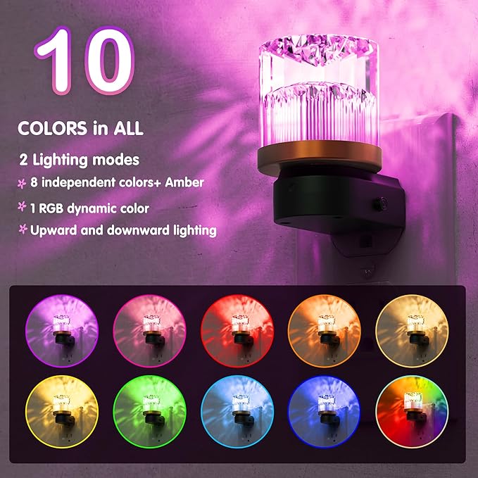 L LOHAS LED Night Light, Night Lights Plug into Wall - Image 3