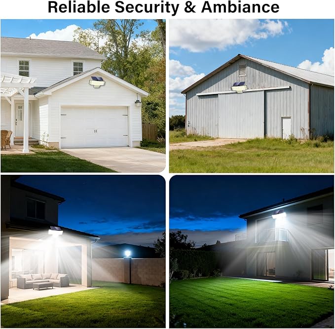 Adewalk Solar Lights Outdoor, 3500LM IP65 Waterproof Solar Street Lights - Image 7