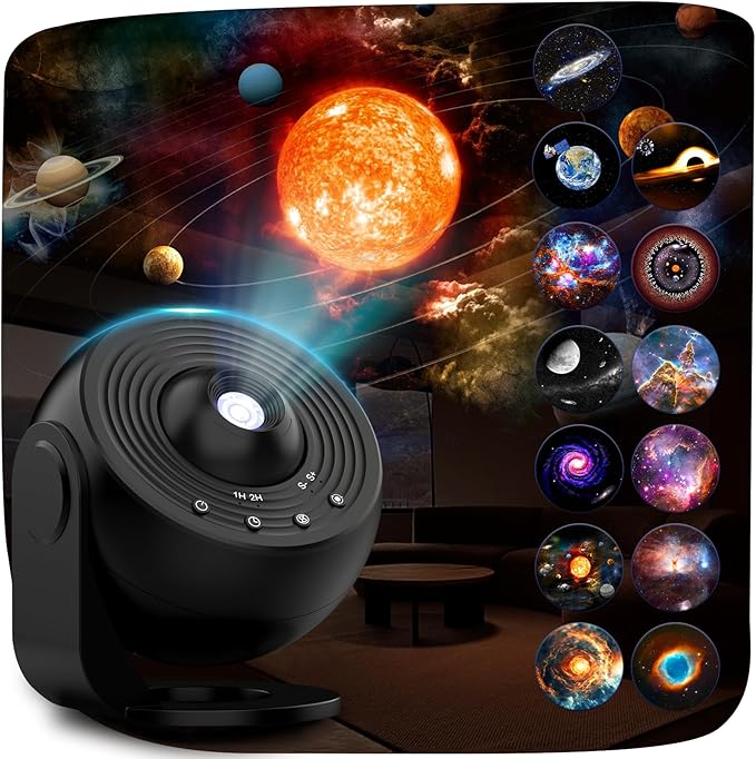 Galaxy Projector Pro, 13 in 1 Home Planetarium Galaxy Projector by Nawchedo