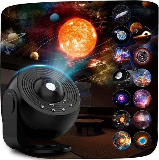 Galaxy Projector Pro, 13 in 1 Home Planetarium Galaxy Projector by Nawchedo