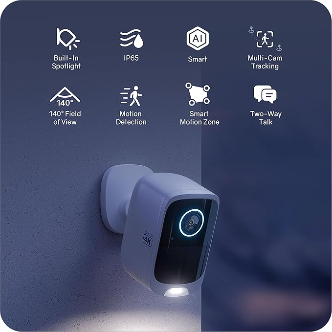 Safemo 4K Security Cameras Wireless Outdoor/Indoor, Battery Cameras - Image 6