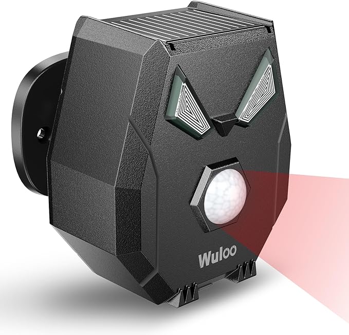 Solar Driveway Alarm Wireless Outside Weatherproof 1/2 Mile Long Range by Wuloo