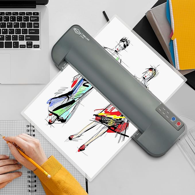 SINCHI 13-Inch Thermal Laminator & Foil Applicator, 3–10 Mil, 55s Warm-Up - Image 8