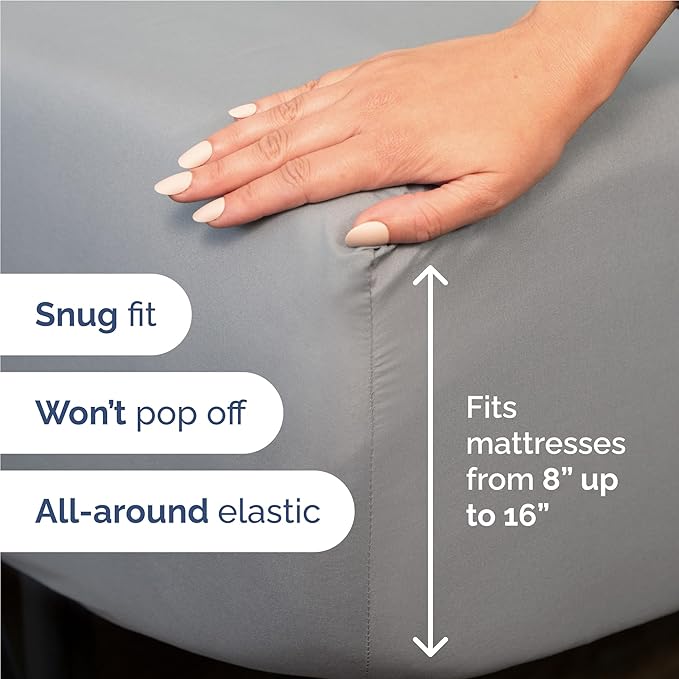 Full Size 4 Piece Sheet Set - Image 3