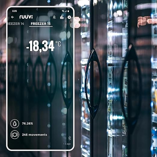RuuviTag Pro 3in1 Wireless Bluetooth Temperature, Air Humidity and Motion - Image 3