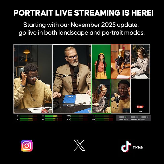 Osee GoStream Duet Multiple Camera SDI and HDMI Live Stream Video Mixer Switcher - Image 5