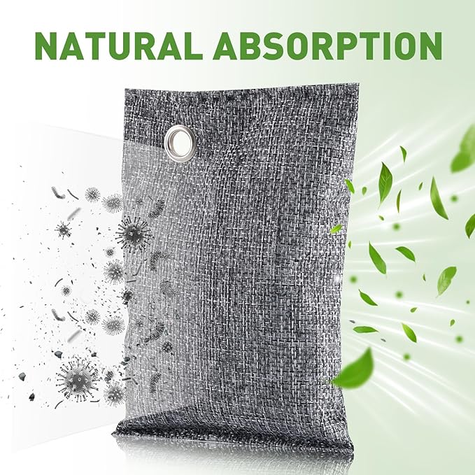 TUXIYA 20Pack Activated Charcoal Odor Absorber, Odor Eliminator - Image 4