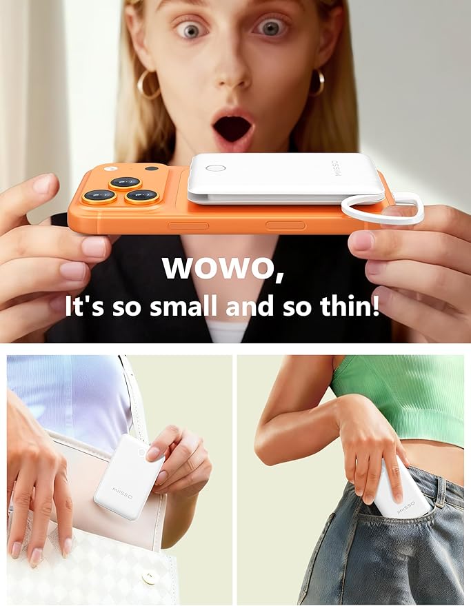 miisso 10000mAh Mini Portable Charger - Image 5