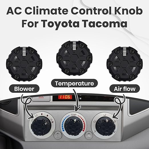2nd Gen Tacoma Accessories AC Knob Upgrade - Image 7