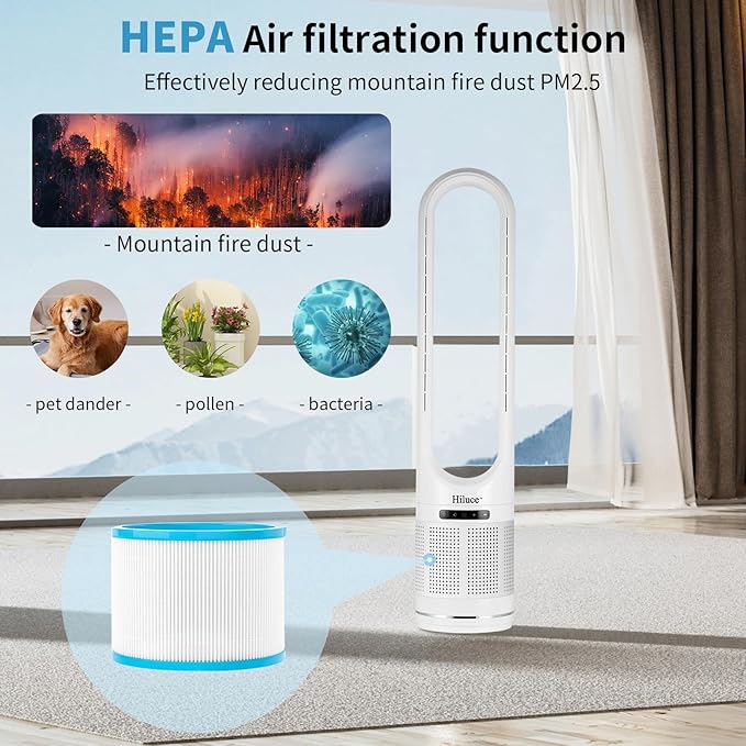 Hiluce 3-in-1 Bladeless Fan - Image 3