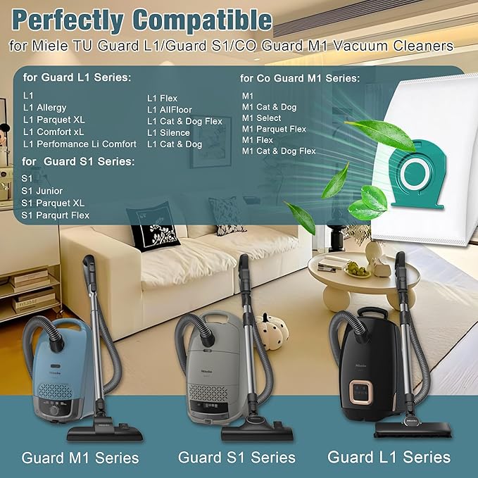 Pymin 12 Pack TU Vacuum Hoover Bags - Image 3