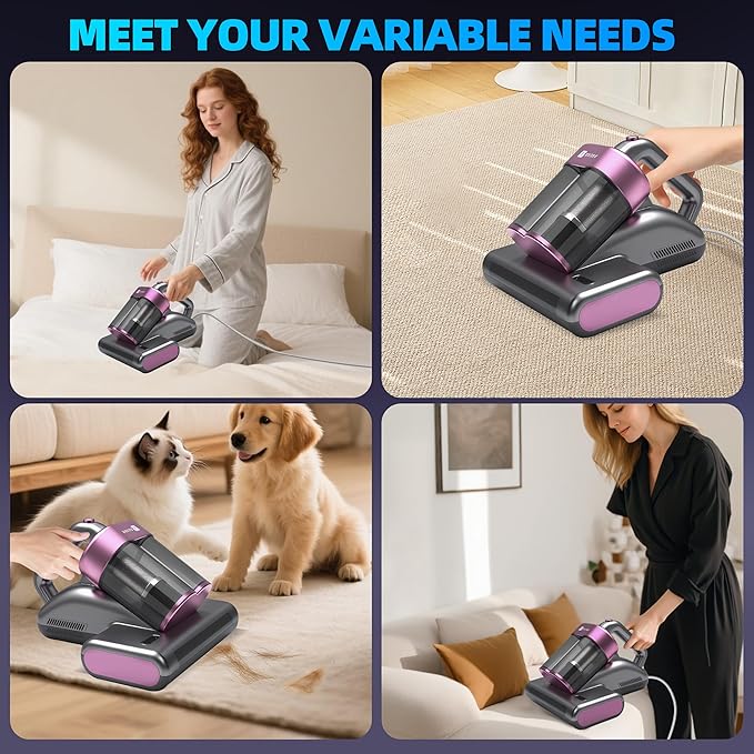 Beroya Mattress Vacuum Cleaner UVC 253.7nm Light - Image 6