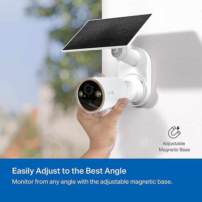 Tapo MagCam 4K Outdoor Wireless Security Camera – Battery Power - Image 9