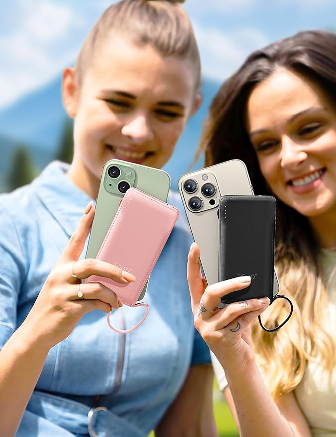 TG90° 2 Pack 10000mAh Portable Charger Slim Power Bank - Image 2