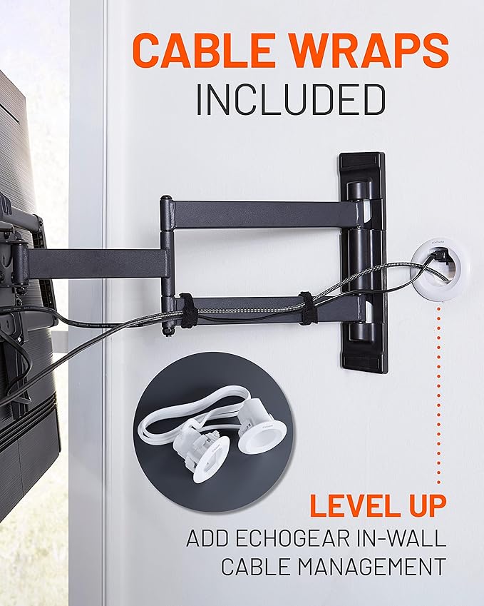 ECHOGEAR Corner TV Wall Mount for Big TVs - Image 7