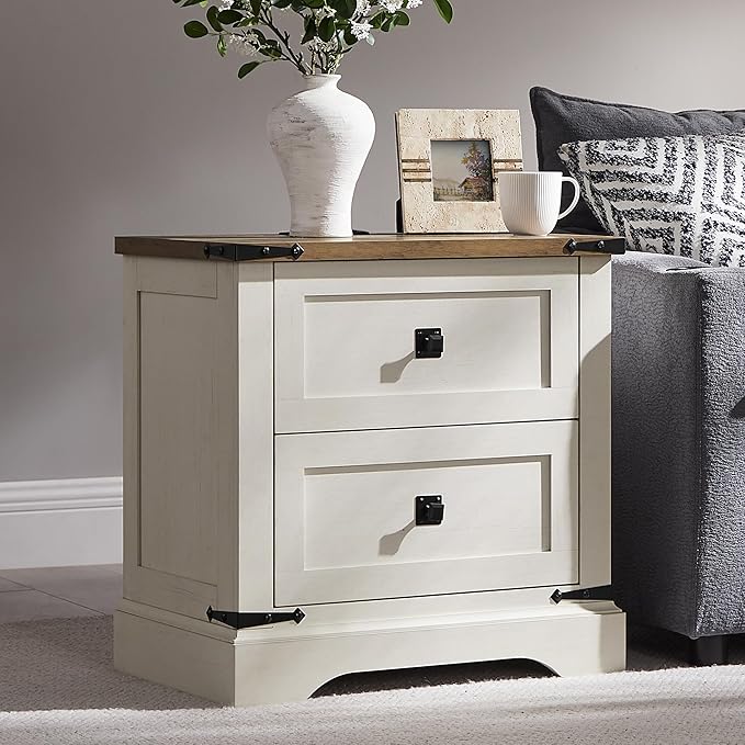 T4TREAM 24" Farmhouse Nightstand - Image 7