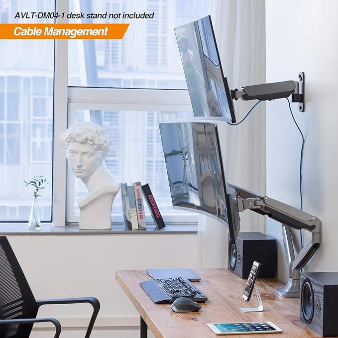 AVLT Single 32" Monitor Wall Mount - Image 5