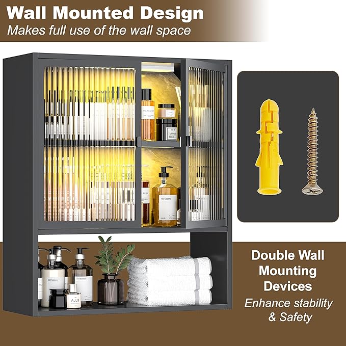 Wall Mounted Bathroom Cabinet - Image 5