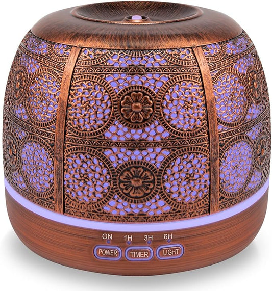ARVIDSSON 500ml Essential Oil Diffuser, Metal Diffusers by ARVIDSSON