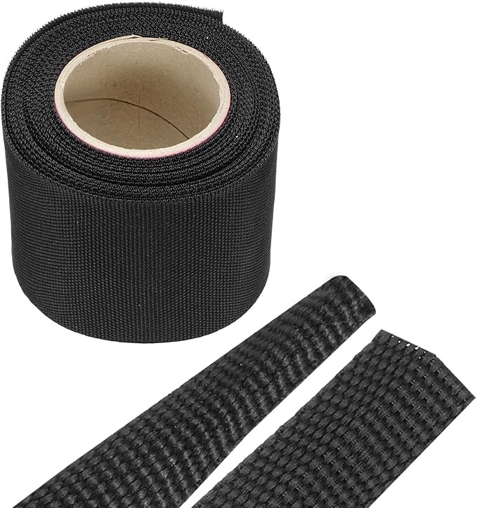MECCANIXITY Braided Cable Sleeves Heat Shrinkable Fabric Sleeving, Network by MECCANIXITY