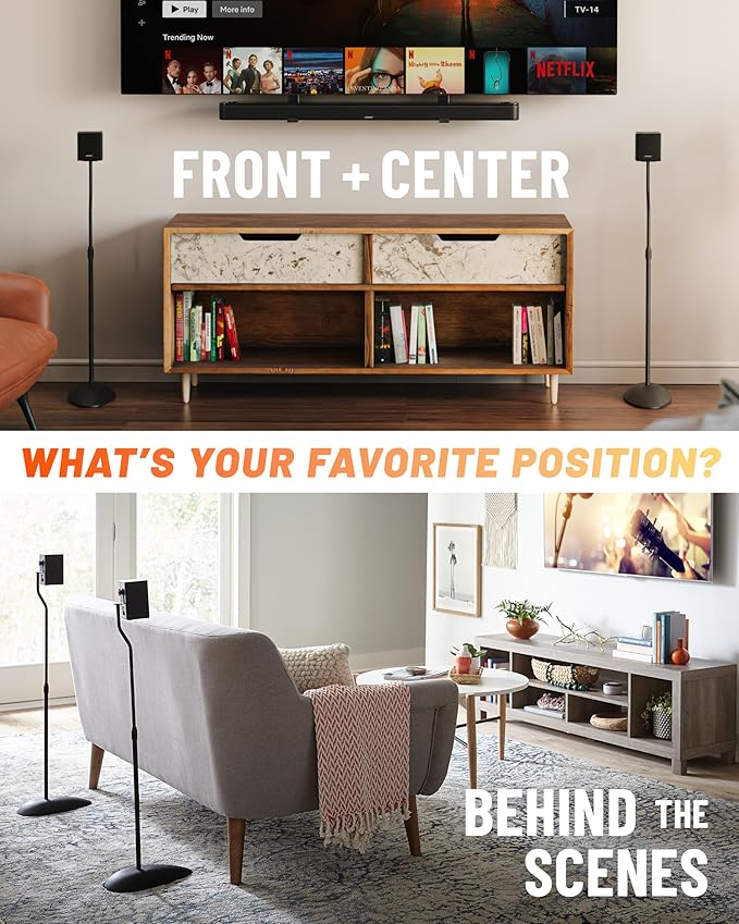ECHOGEAR Universal Speaker Stands - Image 3