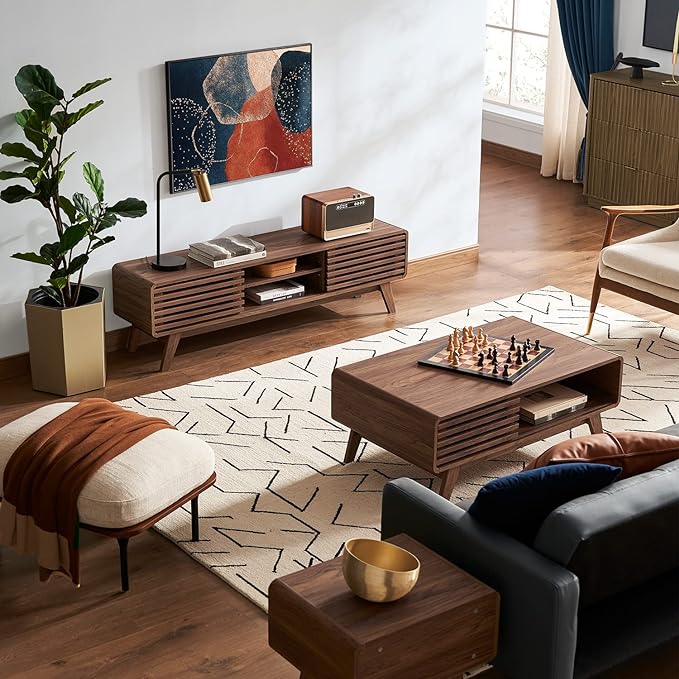 mopio Ensley TV Stand, Mid Century Modern - Image 4