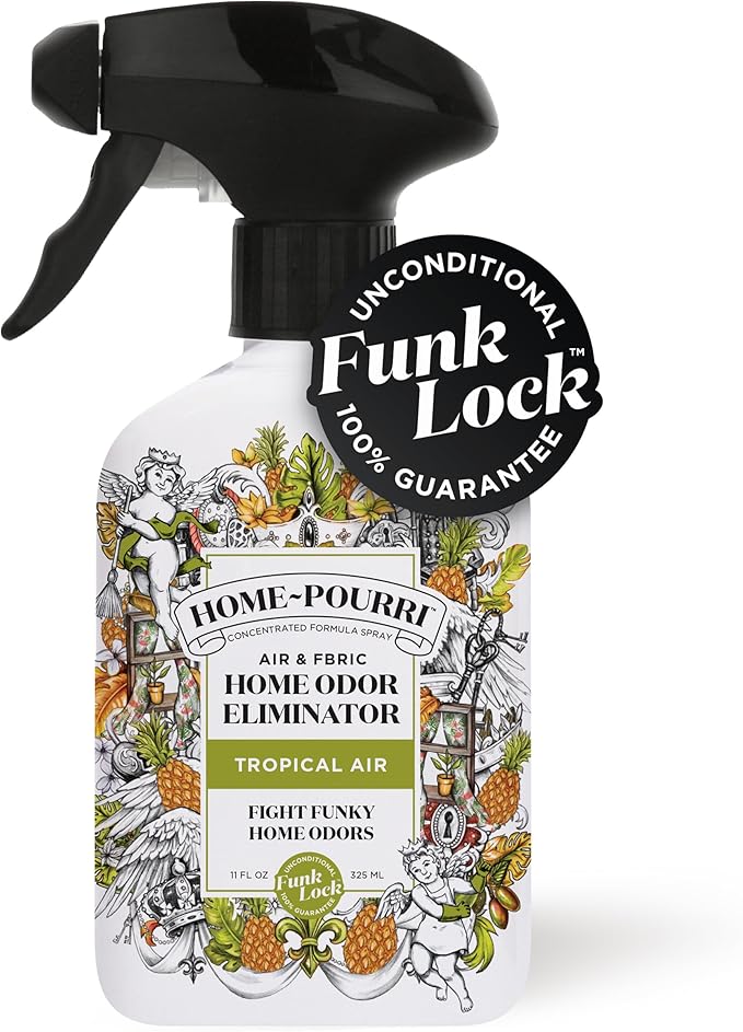 Home-Pourri Air + Fabric Multi-Purpose Odor Freshener Spray, Tropical Air - Image 2