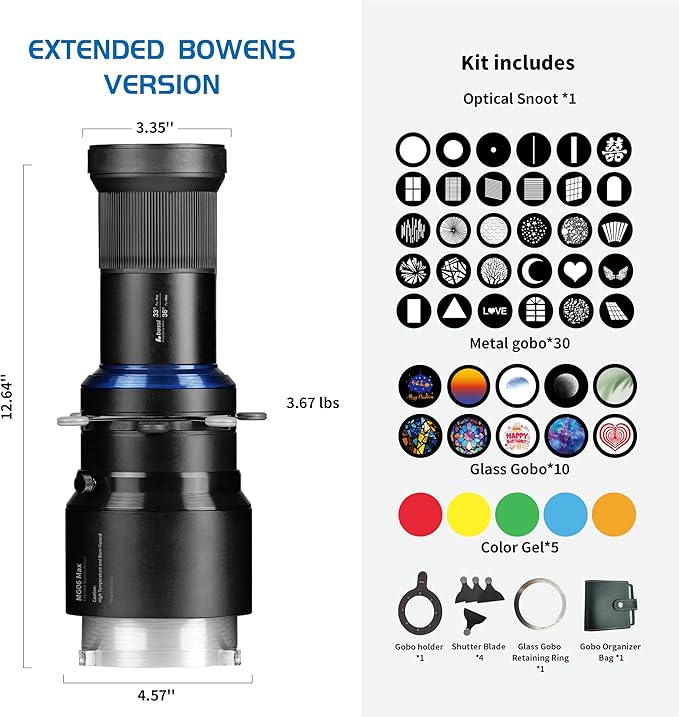 Bussi MG06 Max Bowens Mount Snoot - Image 9