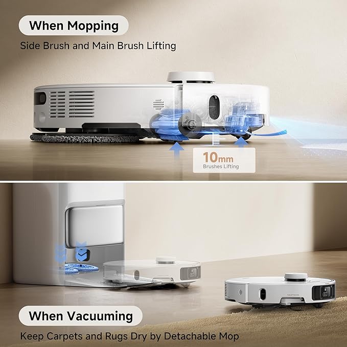 Mova P50 Pro Ultra Robot Vacuum and Mop, 000Pa Suction - Image 4