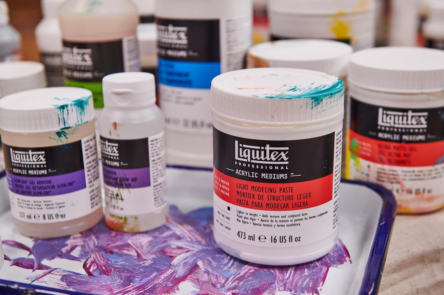 Liquitex Professional Matte Gel Medium, 1.89L (Half Gallon) Bucket