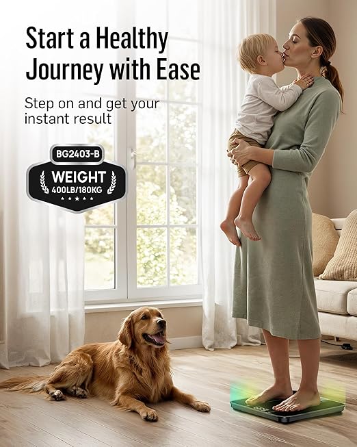 RunStar Digital Bathroom Scale for Body Weight - Image 5