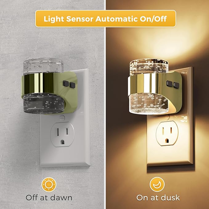 L LOHAS LED 2 Pack 3CCT Night Lights Plug into Wall, 3000K/4000k/5000K - Image 3