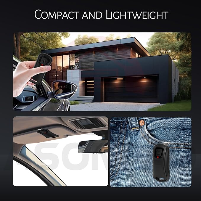 2X Genie Overhead Door Garage Door Opener Remote G1T-BX O1T-BX Intellicode - Image 6