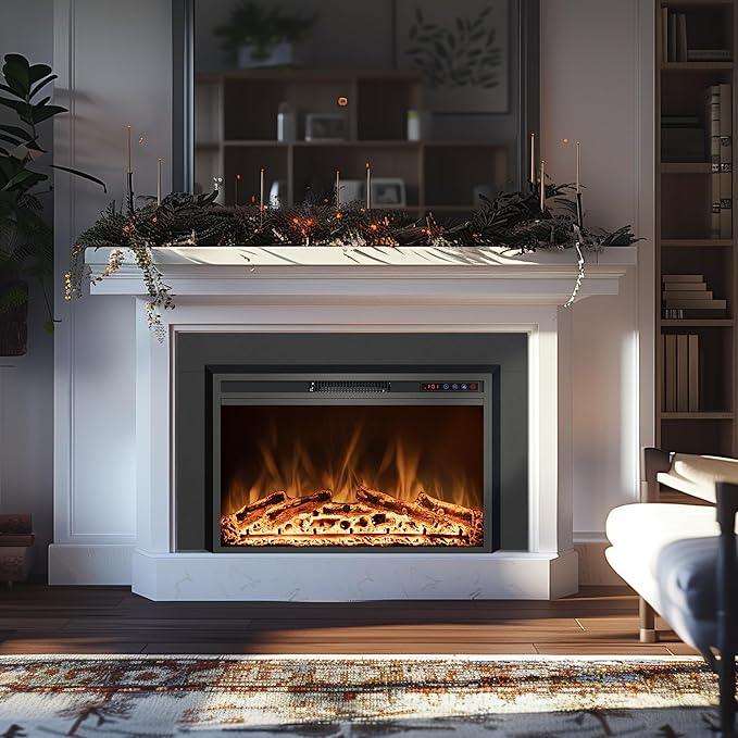 Trim Kit for 42.9" W x 27.5" H Electric Fireplace Inserts - Image 5
