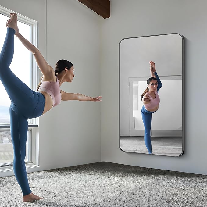 FORBATH Large Bathroom Mirror 60x36 Inches - Image 7